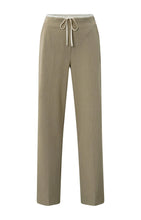 Load image into Gallery viewer, Wide Leg Trousers with Contrast Waist