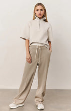 Load image into Gallery viewer, Wide Leg Trousers with Contrast Waist