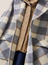 Load image into Gallery viewer, Isabelle Check Coat