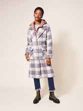 Load image into Gallery viewer, Isabelle Check Coat