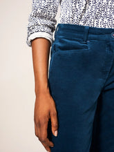 Load image into Gallery viewer, Sienna Velvet Trouser - Dark Teal
