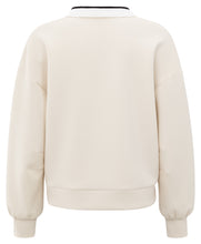 Load image into Gallery viewer, Polo Sweatshirt - Chalk White
