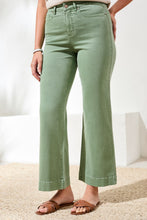 Load image into Gallery viewer, Comfort Stretch Wide Leg Pant - Moss
