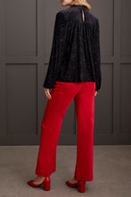 Load image into Gallery viewer, Velvet Detail Blouse
