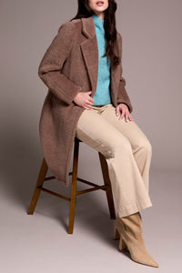 Lined Coat - Fossil