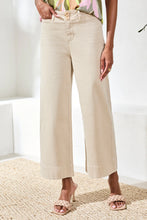 Load image into Gallery viewer, Comfort Stretch High Rise Palazzo Pant - Canvas
