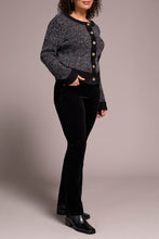 Load image into Gallery viewer, Straight Leg Stretch Corduroy Pants - Black
