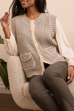 Load image into Gallery viewer, Vest With Pockets - Sandstone
