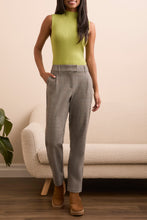 Load image into Gallery viewer, Fly Front Pleated Trouser - Plaid
