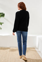 Load image into Gallery viewer, Cotton Cardigan - Black
