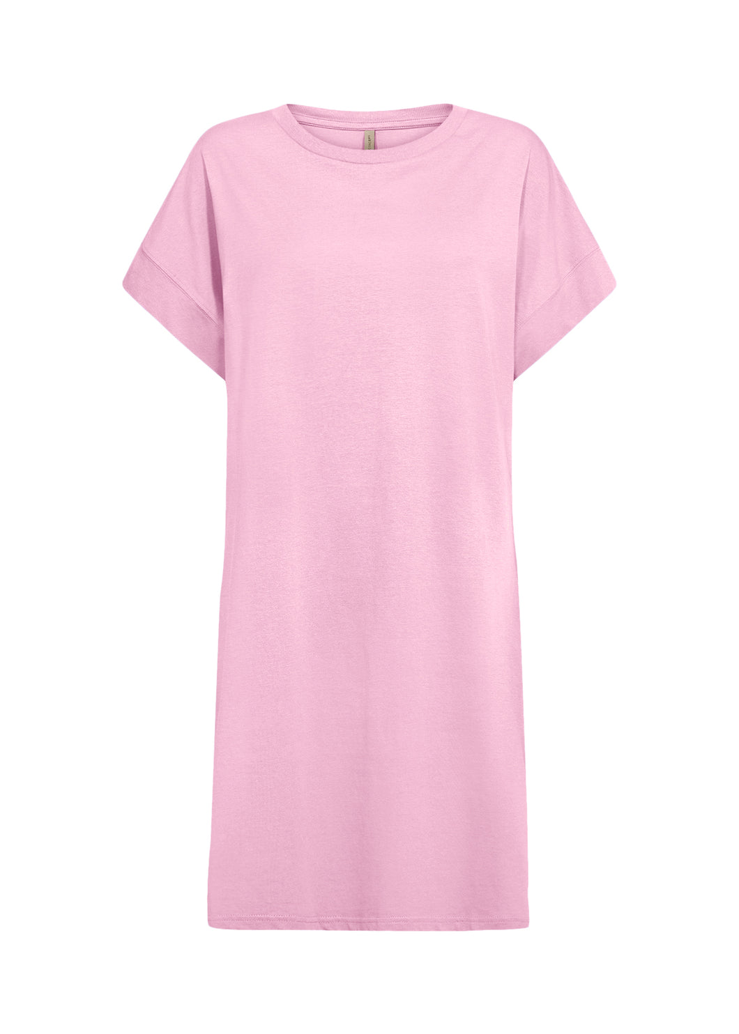 Derby Cotton Shirt Dress - Pink