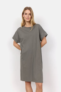 Derby Cotton Shirt Dress - Misty