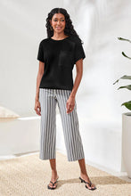 Load image into Gallery viewer, Dolman Short Sleeve Knit Top - Black
