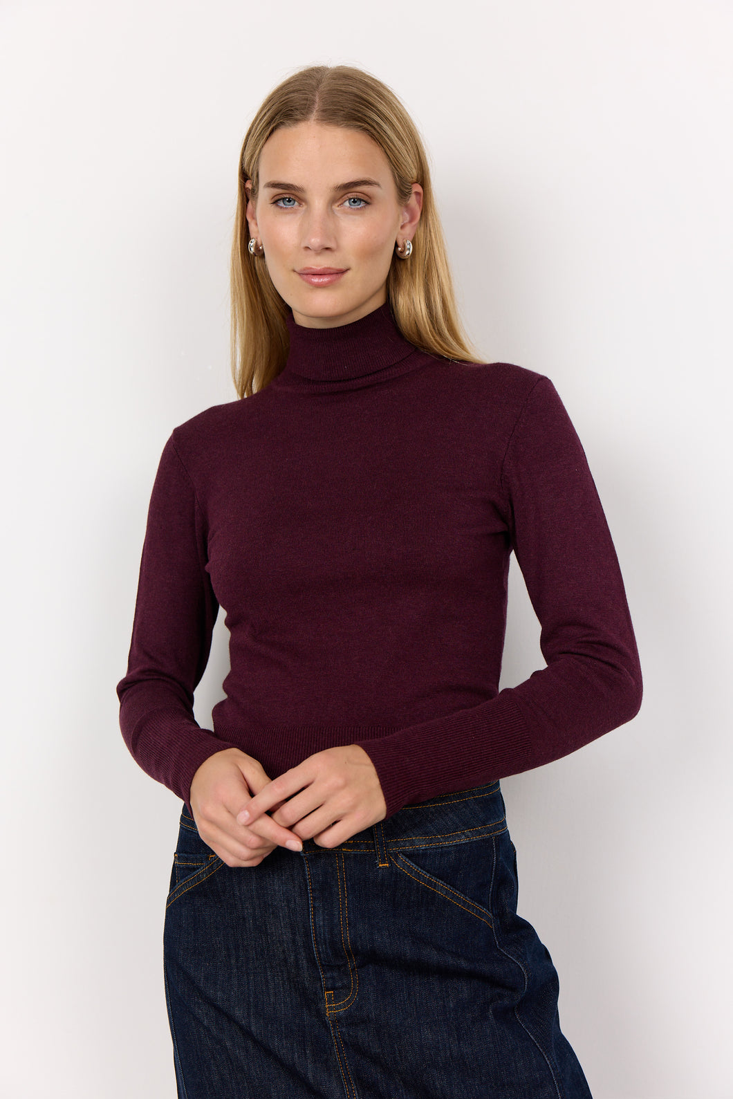 Dollie Sweater - Dark Red
