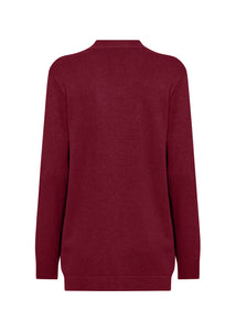 Dollie Cardigan - Dark Red