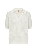 Load image into Gallery viewer, Denefa Cotton Collared Sweater
