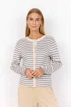 Load image into Gallery viewer, Vana Striped Cardigan - Cream
