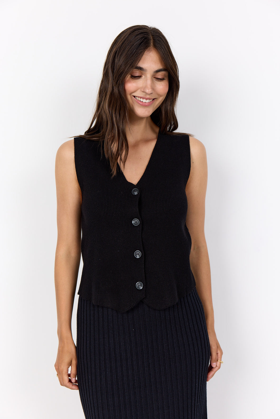 Kanita Vest - Black