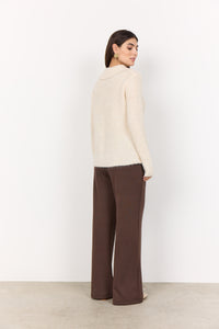 Torino Cardigan Sweater - Cream Melange