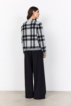 Load image into Gallery viewer, Vibsa Knit Sweater - Grey Plaid
