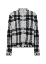 Load image into Gallery viewer, Vibsa Knit Sweater - Grey Plaid
