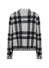 Load image into Gallery viewer, Vibsa Knit Sweater - Grey Plaid
