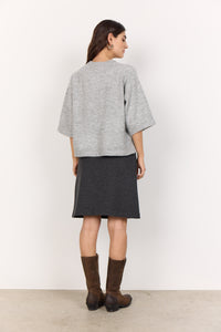 Orlean Sweater - Light Grey Melange