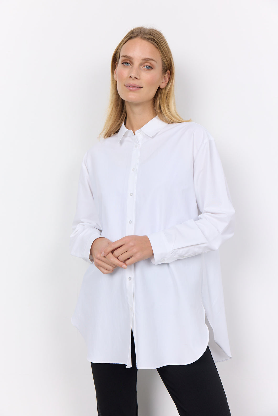 Netti Cotton Blend Blouse
