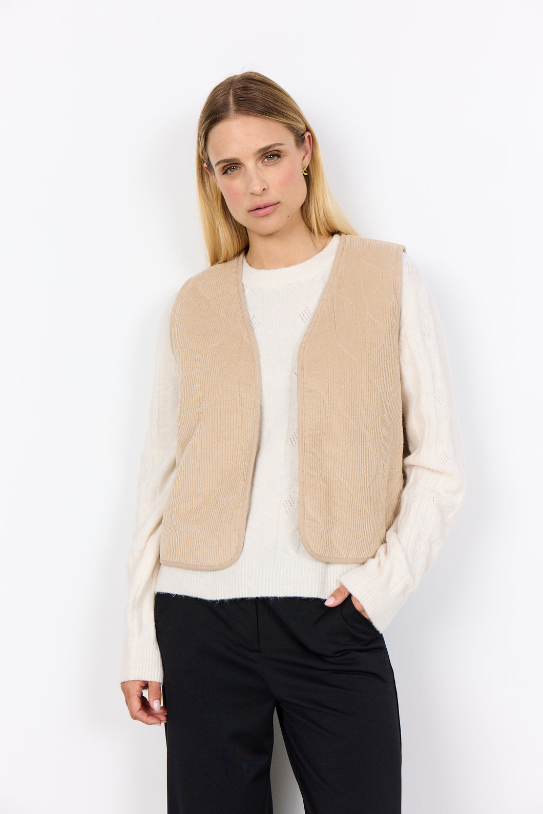 Bindi Vest - Sand