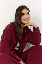 Load image into Gallery viewer, Bindi Cord Jacket - Bordeaux
