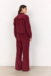 Bindi Cord Jacket - Bordeaux