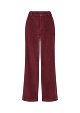 Load image into Gallery viewer, Bindi Cord Pant - Bordeaux
