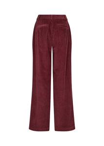 Bindi Cord Pant - Bordeaux