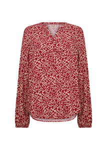 Van Blouse - Red Combo