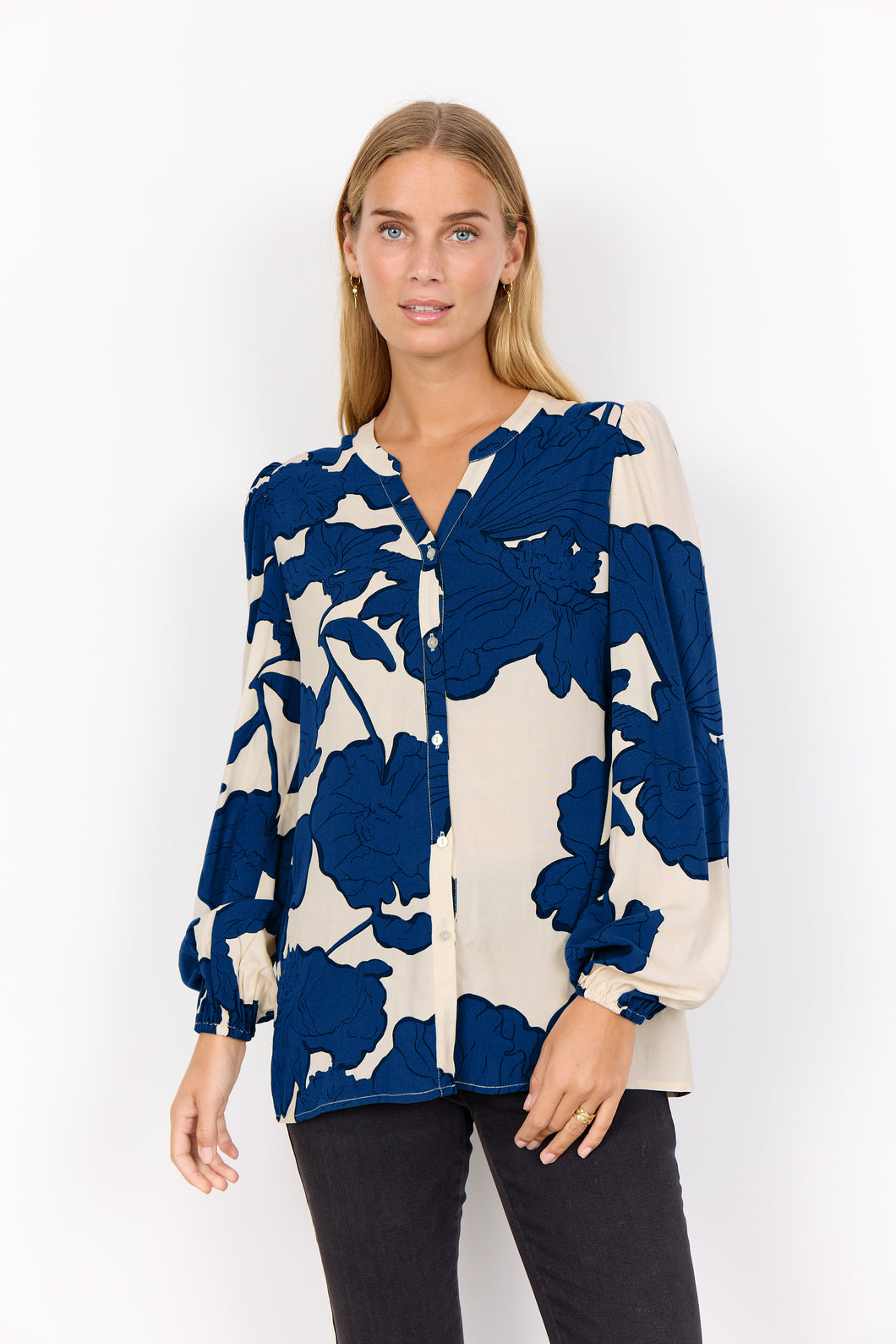 Vigdis Blouse - Blue