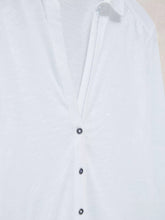 Load image into Gallery viewer, Annie Cotton Jersey Shirt - Brilliant White
