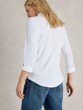 Load image into Gallery viewer, Annie Cotton Jersey Shirt - Brilliant White
