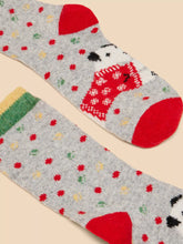 Load image into Gallery viewer, Christmas Dog Wool Blend Socks
