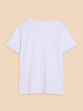 Load image into Gallery viewer, Abbie Cotton Tee - White
