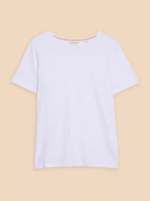 Load image into Gallery viewer, Abbie Cotton Tee - White
