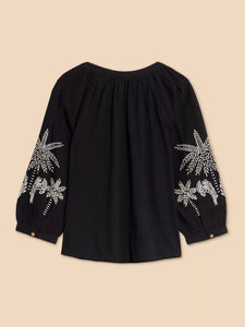 Millie Mix Embroidered Top