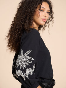 Millie Mix Embroidered Top