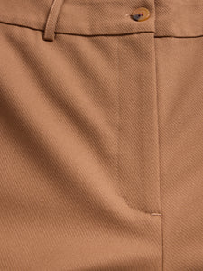 Belle Wide Leg Trouser - Mid Tan