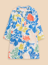 Load image into Gallery viewer, Blaire Linen Tunic - Ivory Print
