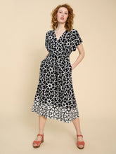 Load image into Gallery viewer, Sophie Linen Blend Wrap Dress

