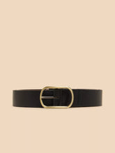 Load image into Gallery viewer, Reversible Leather Belt - Black
