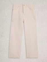 Load image into Gallery viewer, Tia Wide Leg Crop Jean - Natural
