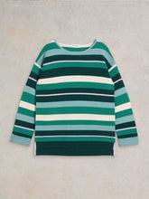 Load image into Gallery viewer, Jana Striped Cotton Jumper
