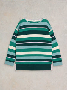 Jana Striped Cotton Jumper