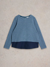 Load image into Gallery viewer, Jenny Striped Longline Shirt
